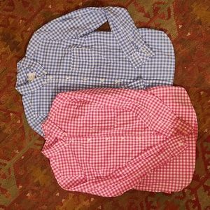 Gap Women's XS cotton gingham shirts